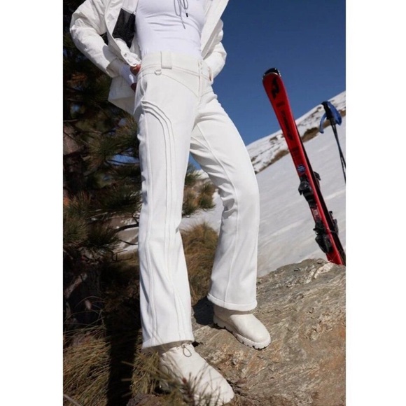 Free People Pants - Free People Movement Valencia Ski Flares in White
